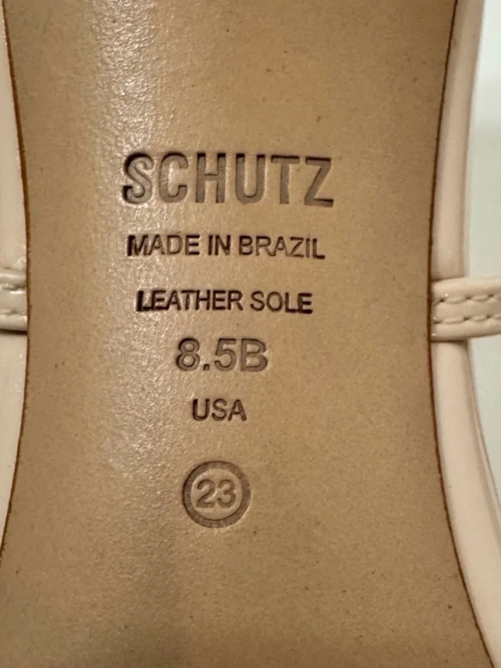 Schutz Pamela Mid Heel 8.5 Rose Nude - Picture 4 of 10